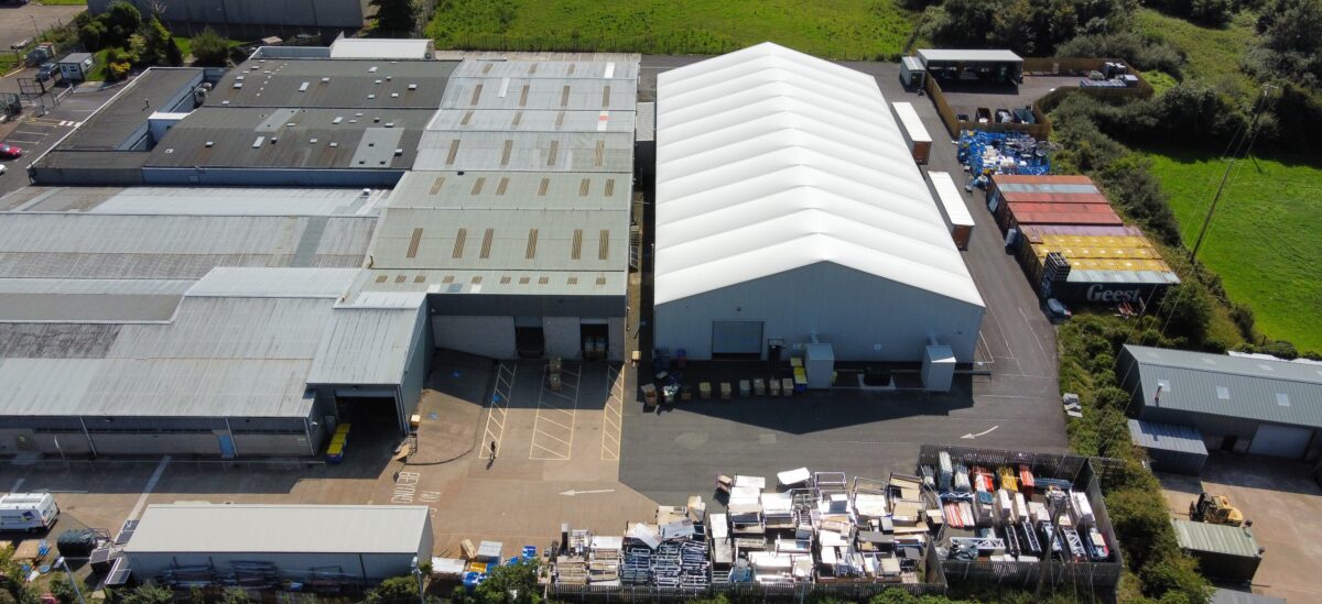 Thompson Aero Seating temporary structure Ireland