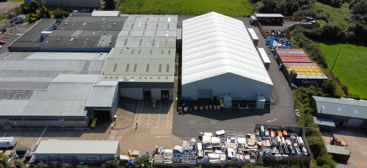 Thompson Aero Seating temporary structure Ireland