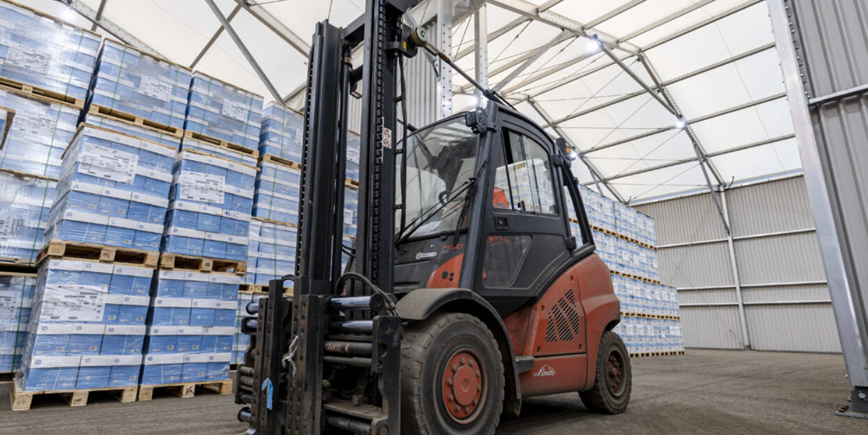 ABP gutter linked warehouse
