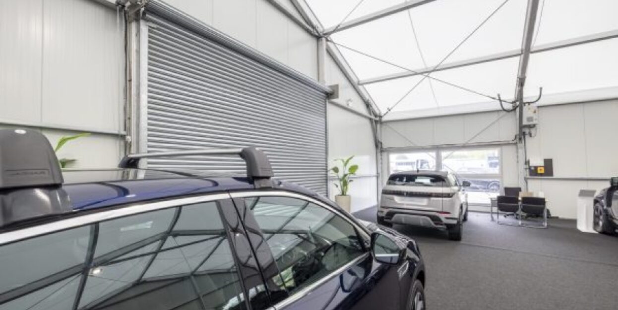 Electric shutter doors