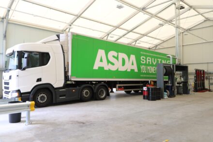 Vehicle repair workshop in transport sector