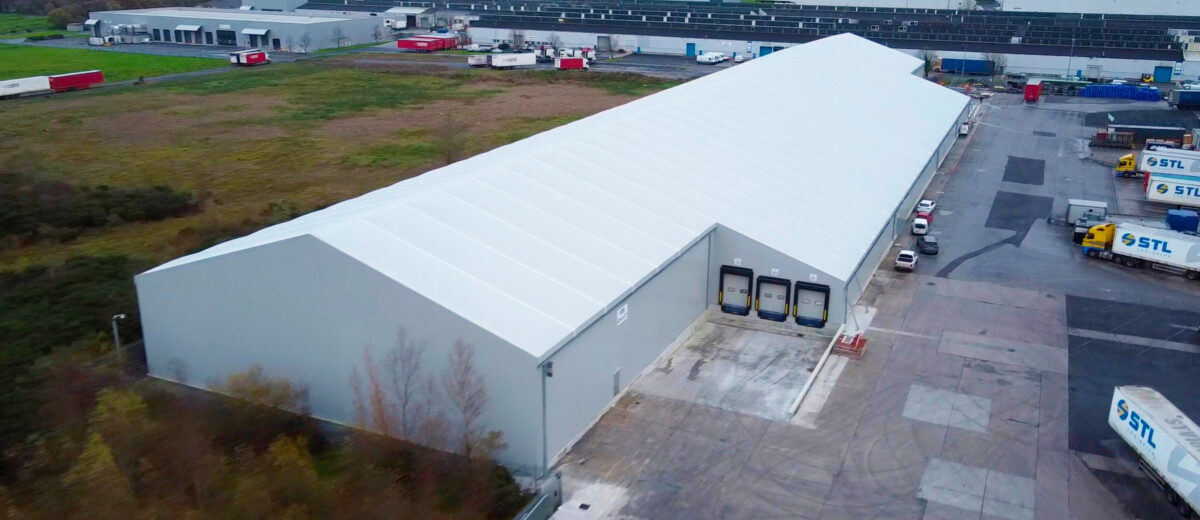 STL Logistics semi permanent warehouse