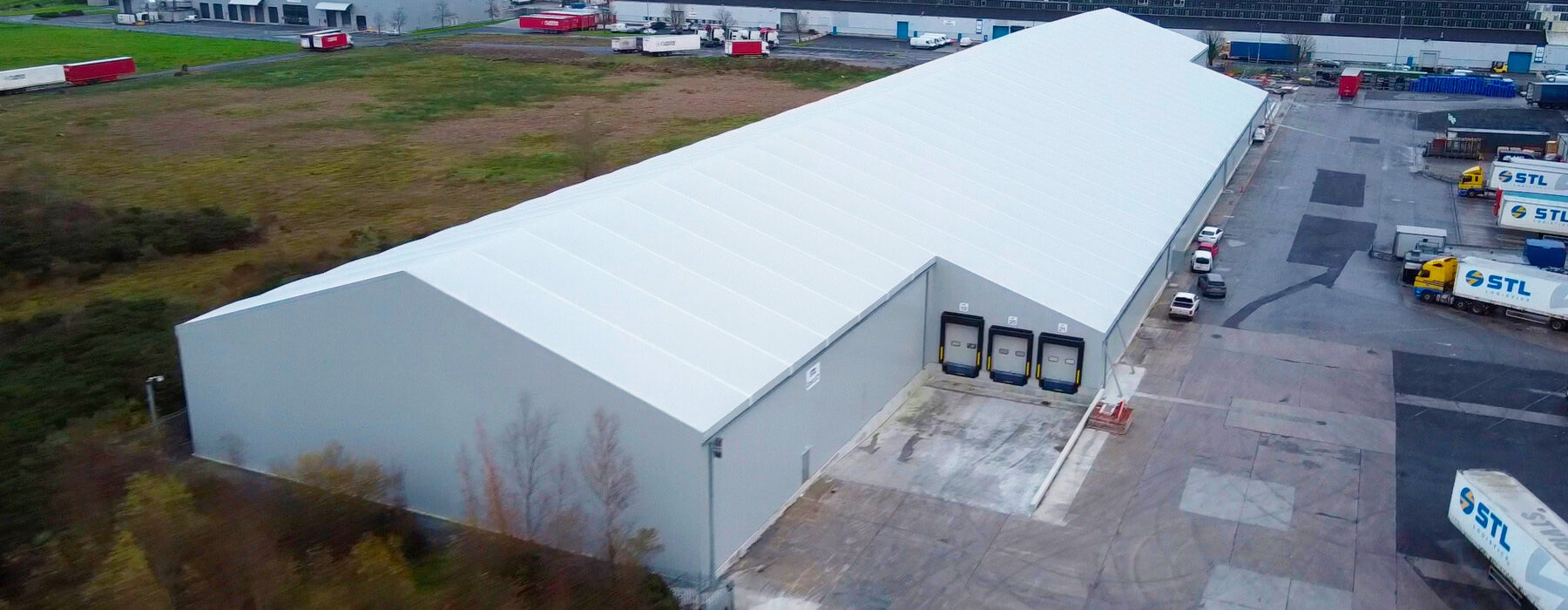 STL Logistics semi permanent warehouse