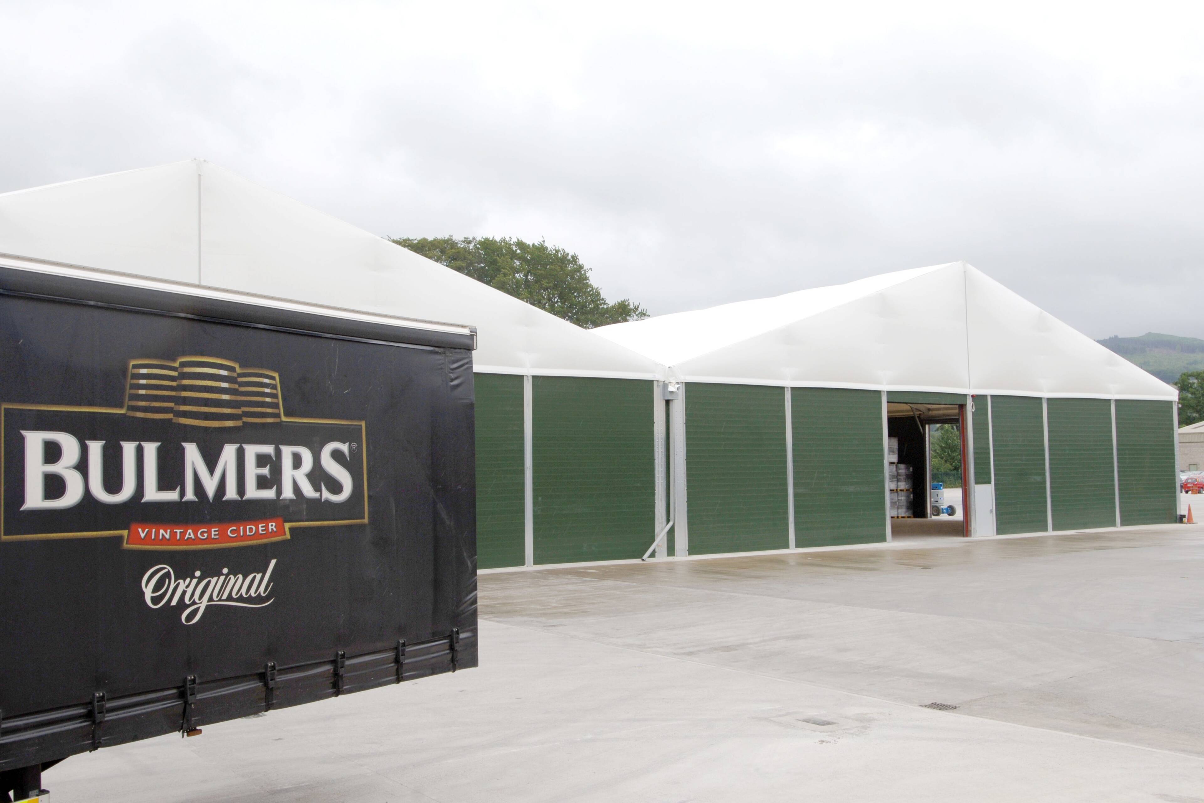 C&C Group | Bulmers Ltd | Temporary Warehouse & Storage | Spaciotempo