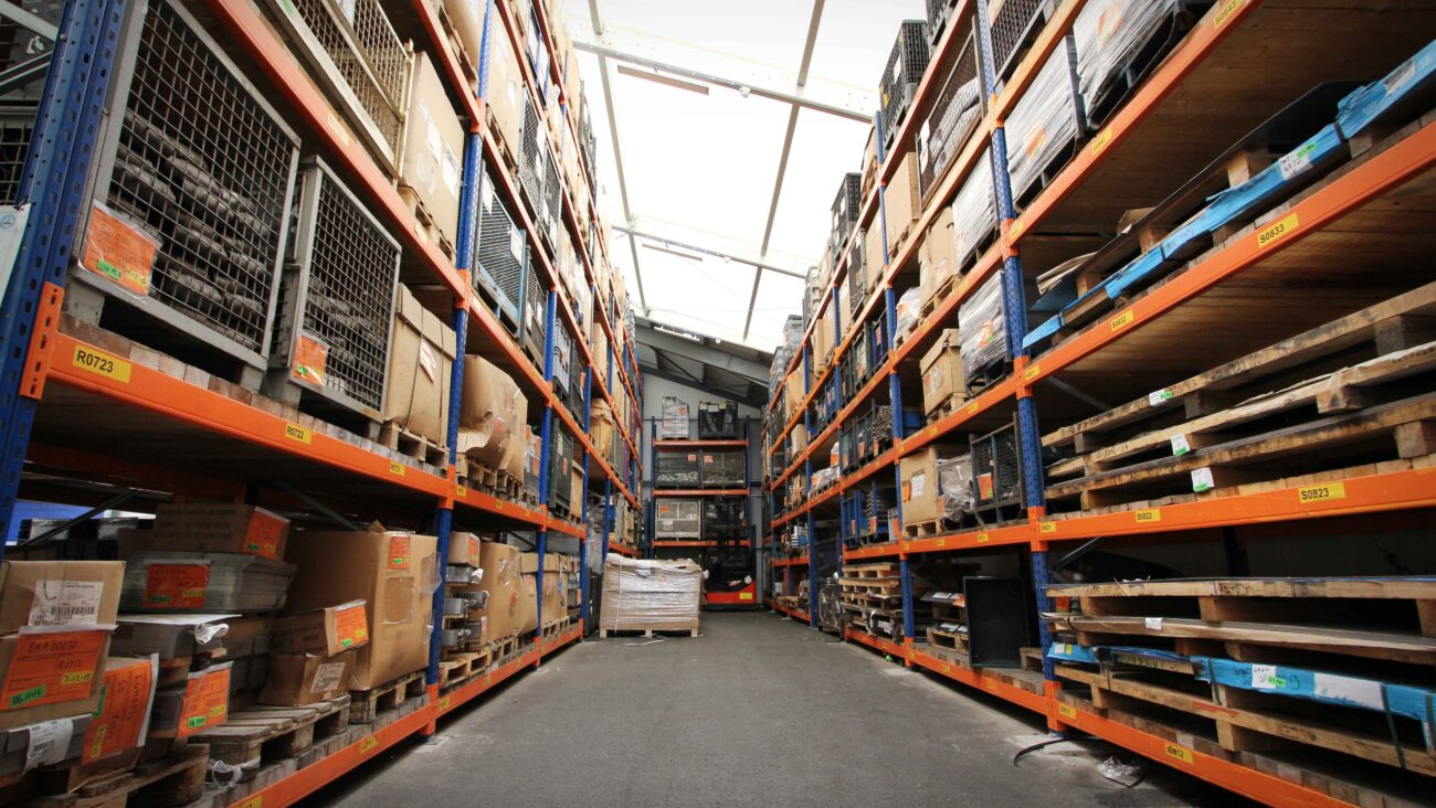 Semi Permanent Storage with Racking